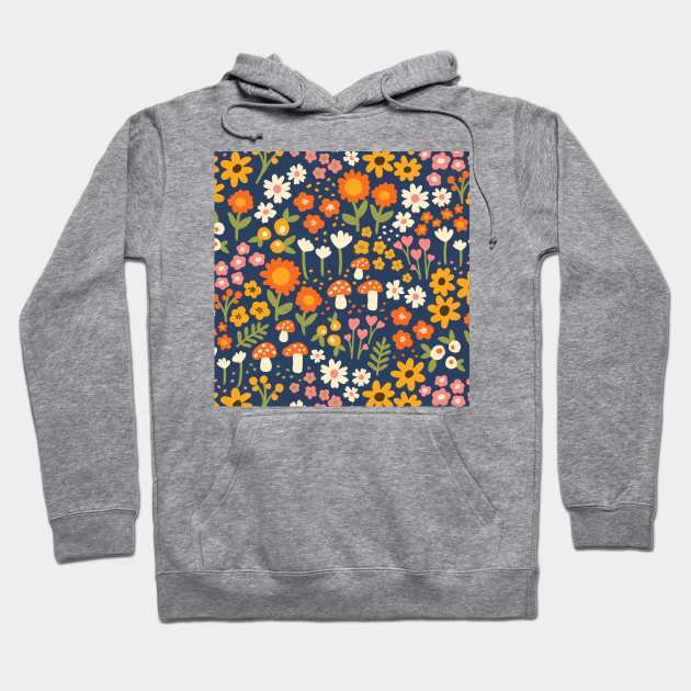 Garden Pattern Hoodie by Salty Siren Studios